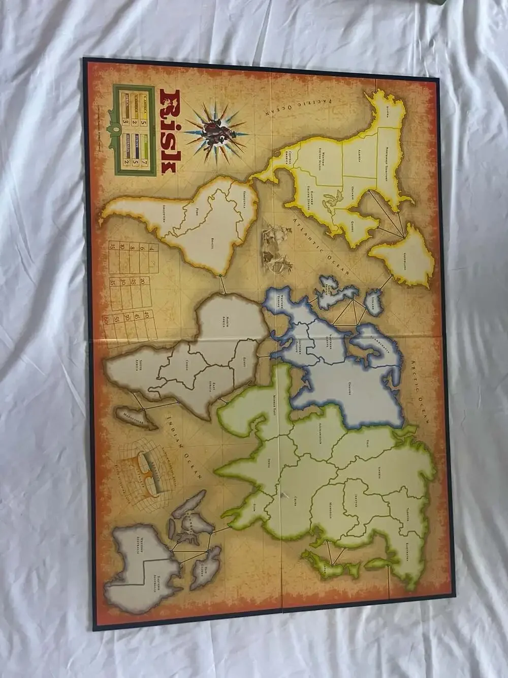 Risk The Game of Global Domination Board Game Parker Brothers 2003 Complete